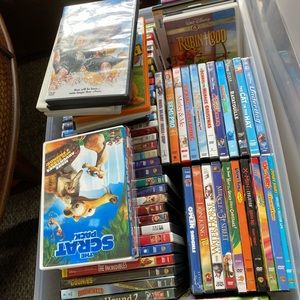 Assorted DVDs in excellent condition